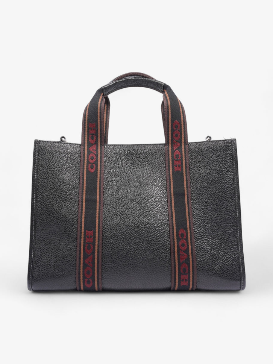 Coach Smith Tote Black Leather Image 4