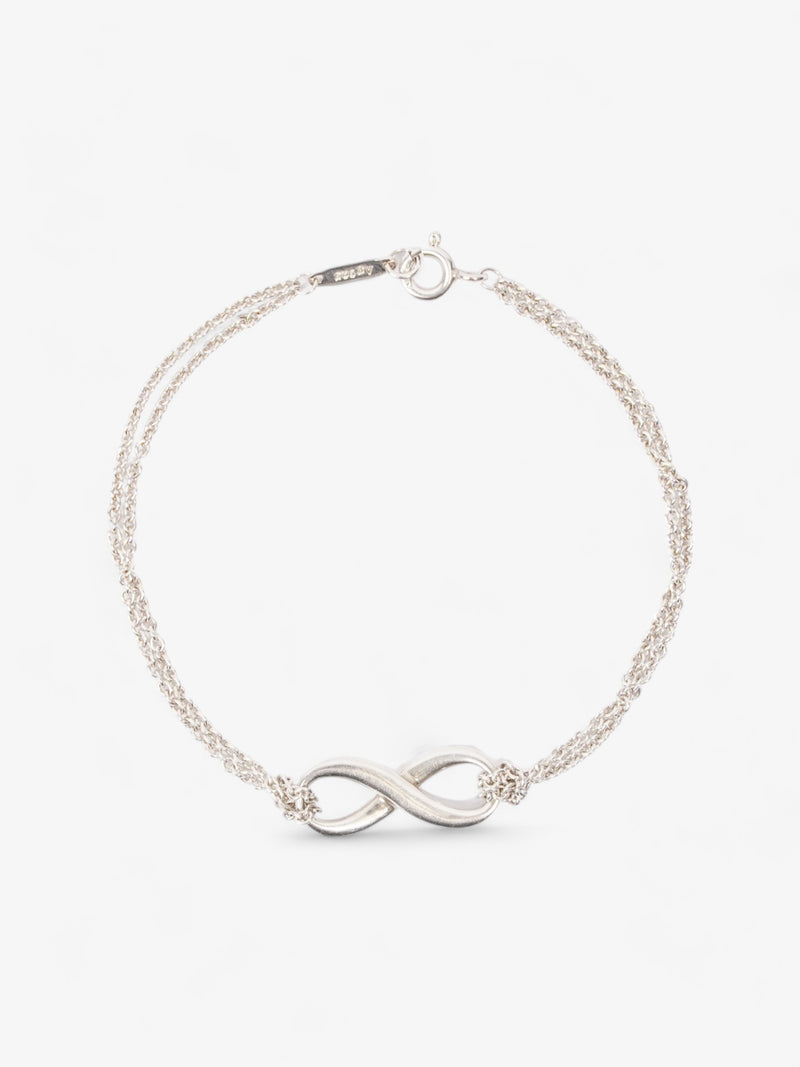  Tiffany and Co Infinity Bracelet Silver Silver Sterling Medium