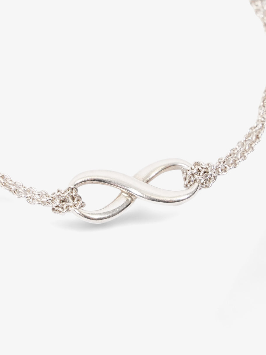 Tiffany and Co Infinity Bracelet Silver Silver Sterling Medium Image 2