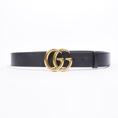 Gucci GG Marmont Belt Black Leather 90cm 36