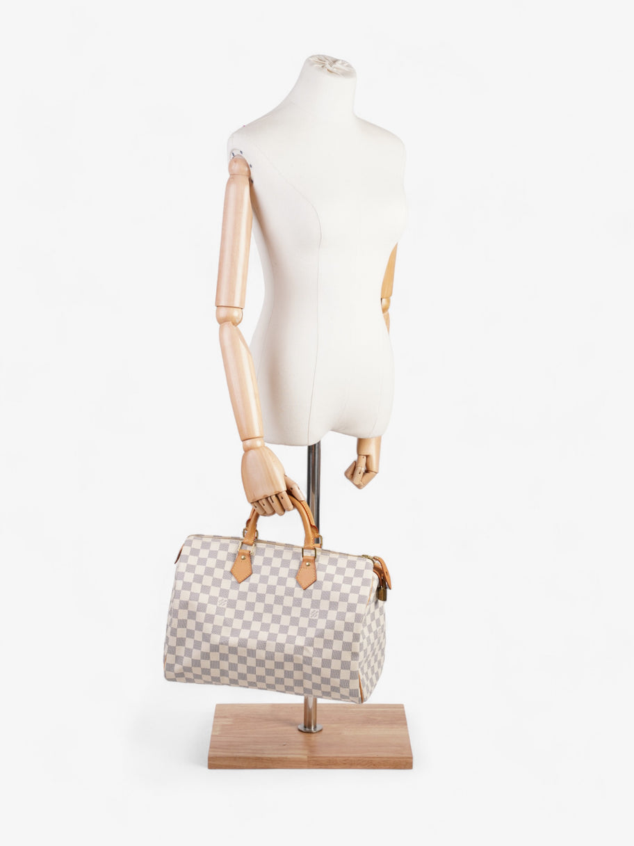 Louis Vuitton Speedy 35 Damier Azur Coated Canvas Image 2