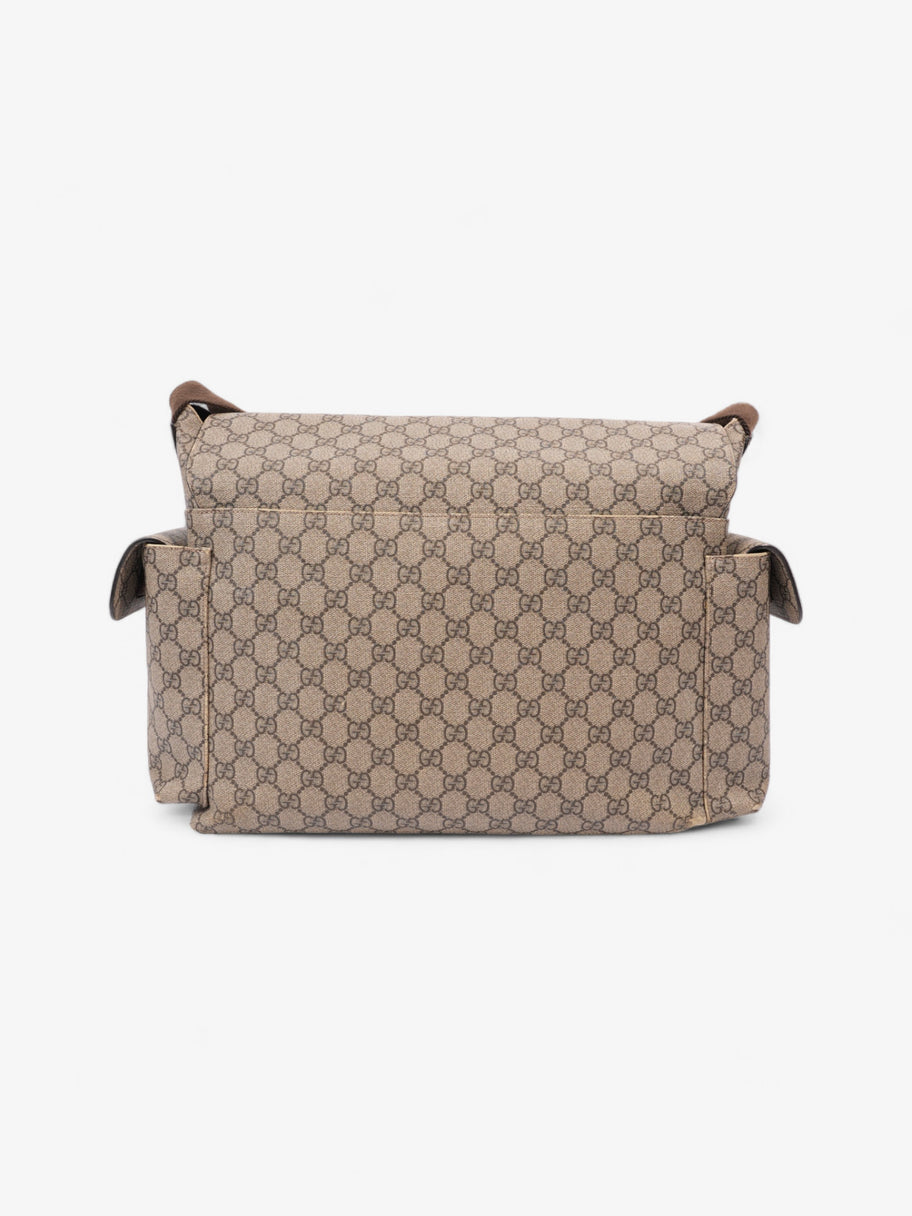 Gucci Baby Changing Bag Beige And Ebony GG Supreme Coated Canvas Image 4