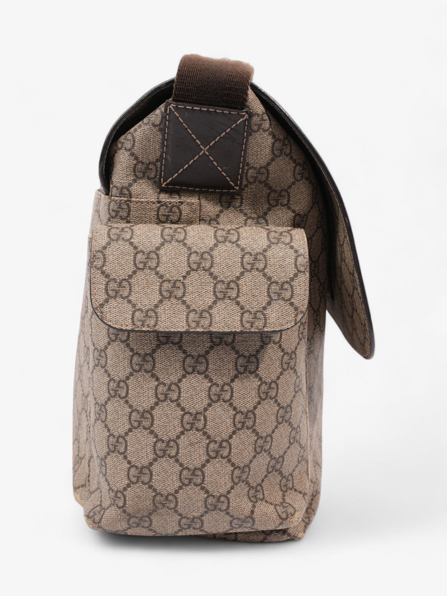 Gucci Baby Changing Bag Beige And Ebony GG Supreme Coated Canvas Image 5