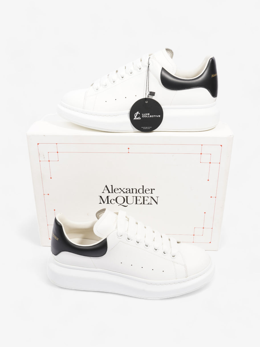 Alexander McQueen Oversized Sneakers White / Black Leather EU 42 UK 8 Image 10