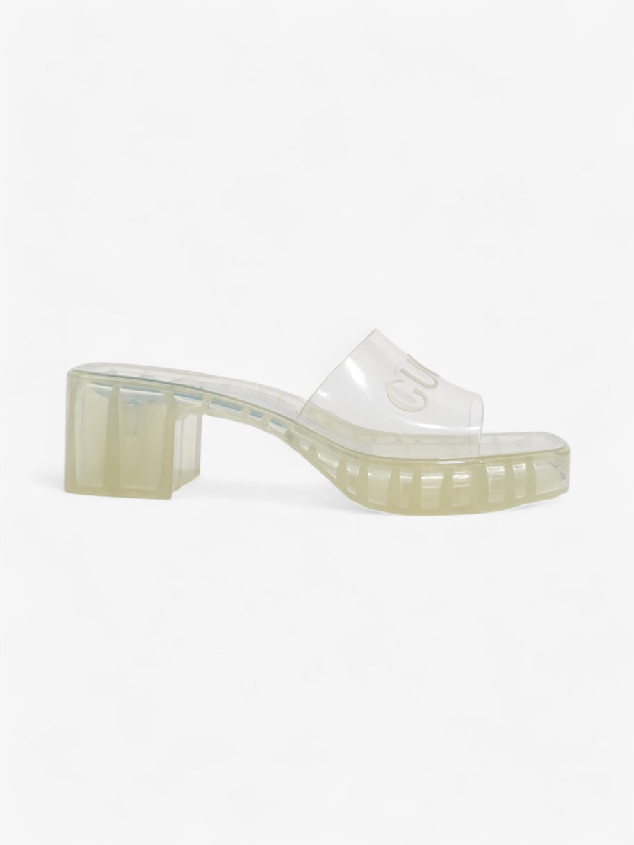 Gucci Gucci Platform Sandals  60 Transparent  Rubber EU 39 UK 6 Image 1