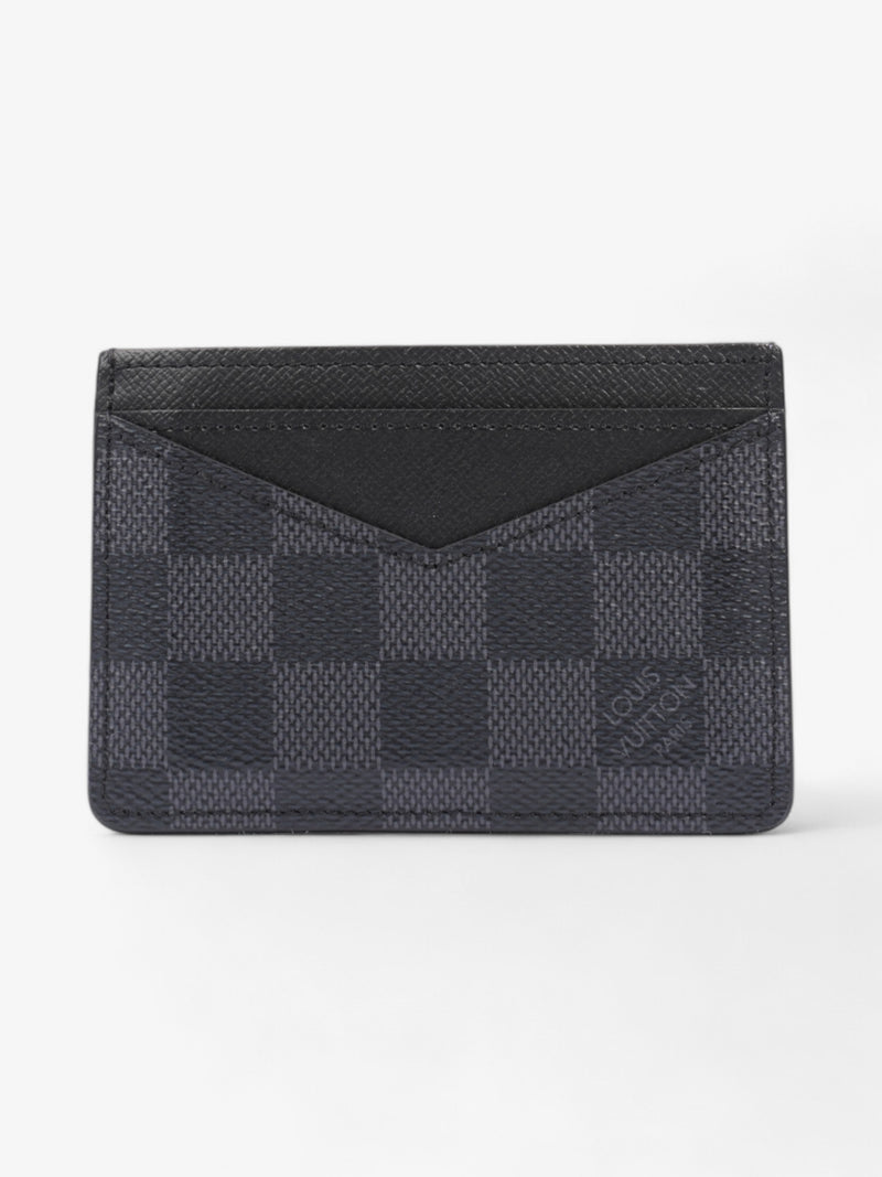  Louis Vuitton Card Holder Damier Graphite Coated Canvas