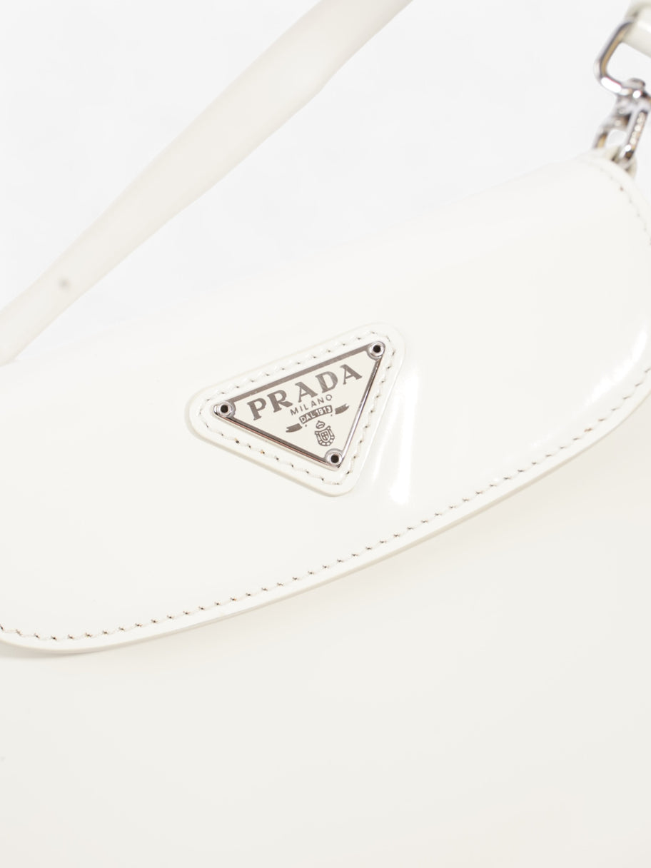 Prada Cleo White Leather Mini Image 7