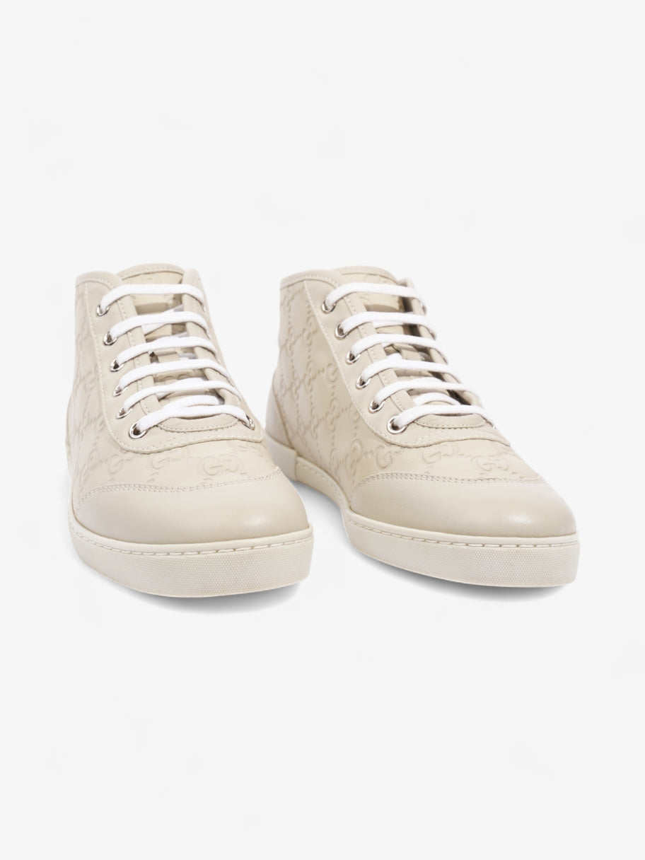 Gucci Guccissma High-tops Beige Leather EU 36 UK 3 Image 2