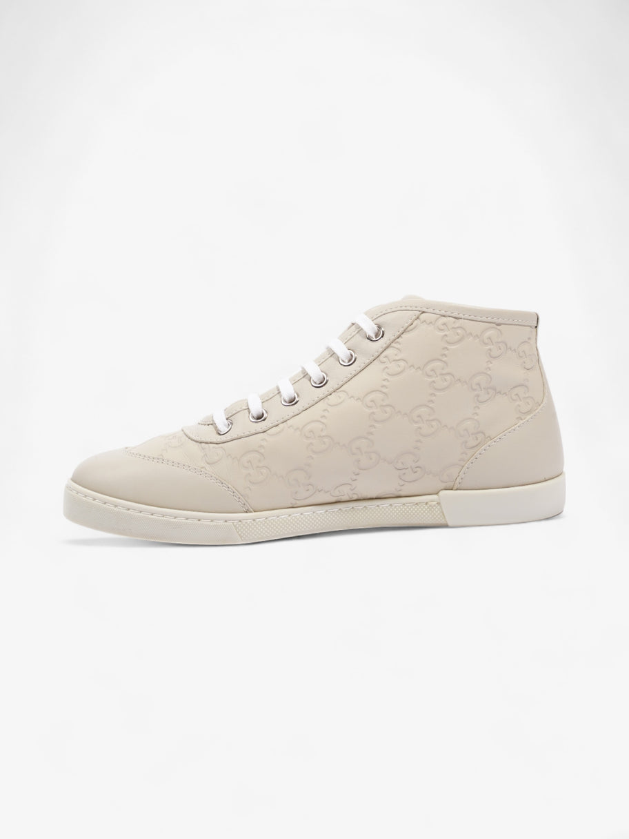 Gucci Guccissma High-tops Beige Leather EU 36 UK 3 Image 3