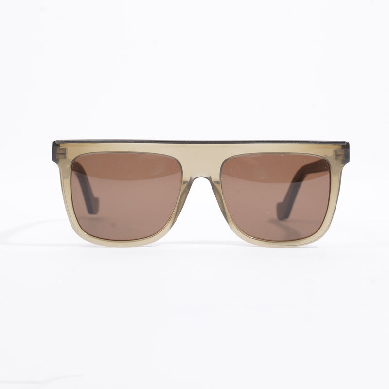  Loewe Sqaure Sunglasses Green Acetate