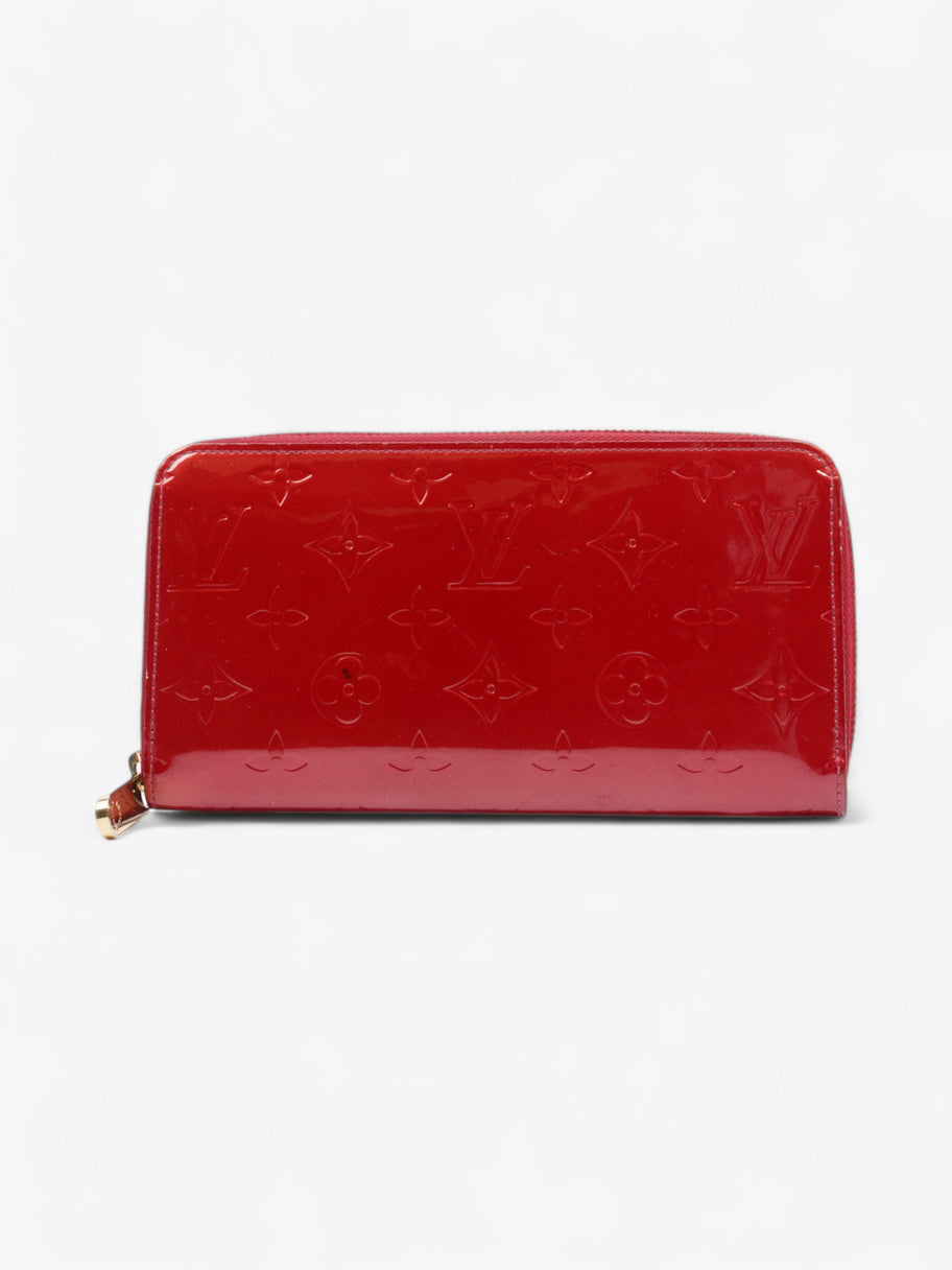 Louis Vuitton Zippy Wallet Monogram Vernis / Red Vernis Leather Image 1