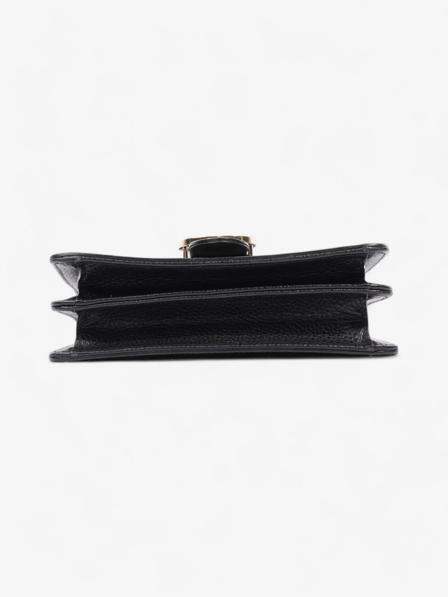 Gucci Dollar Interlocking G Black Calfskin Leather Small Image 6