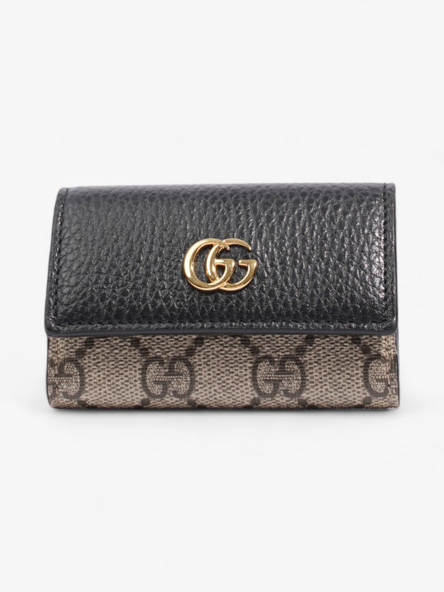 Gucci GG Marmont Key Case GG Supreme / Black Coated Canvas Image 1