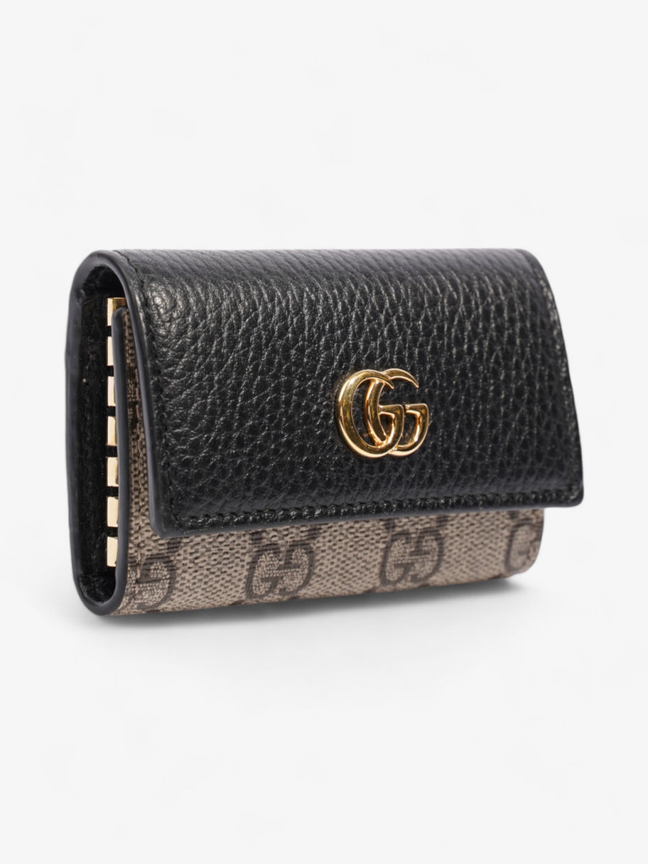 Gucci GG Marmont Key Case GG Supreme / Black Coated Canvas Image 4