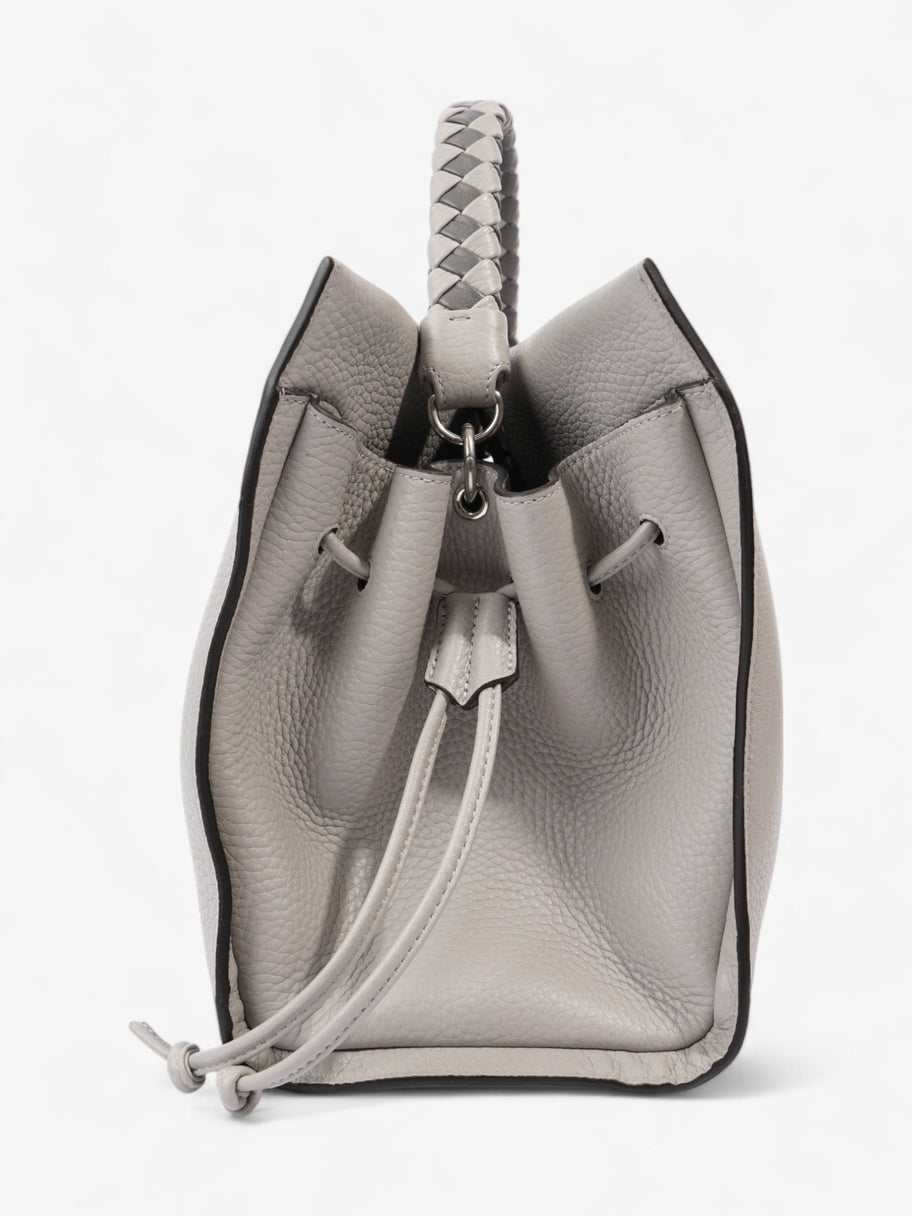 Mulberry Iris Pale Grey Grained Leather Image 3