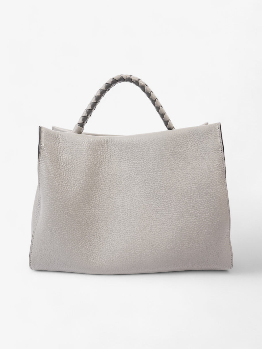 Mulberry Iris Pale Grey Grained Leather Image 4