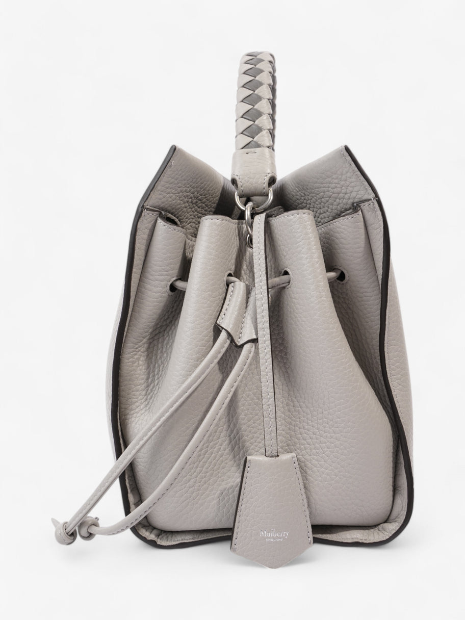 Mulberry Iris Pale Grey Grained Leather Image 5