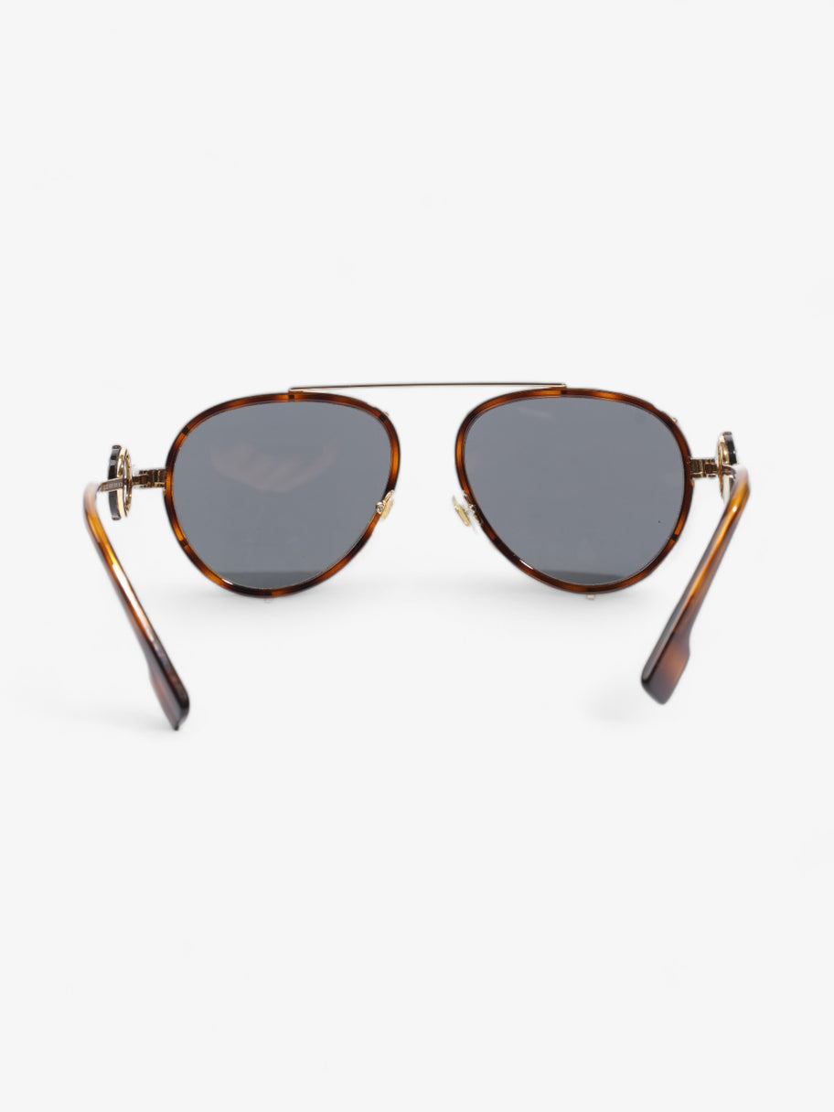 Versace Aviator Tinted Sunglasses Tortoise Acetate 145mm Image 3