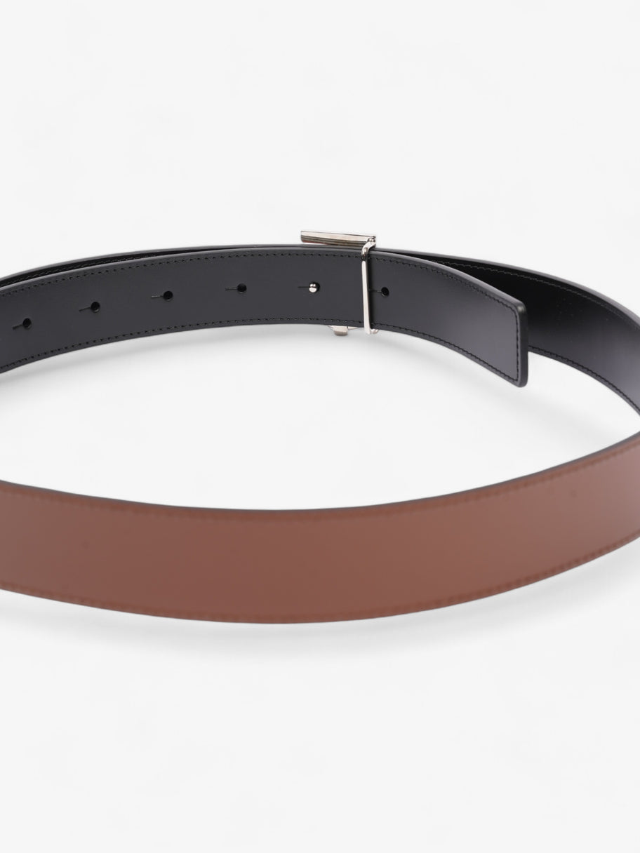 Burberry TB Reversible Belt Brown / Black Leather Small 62.5 - 77.5cm Image 5