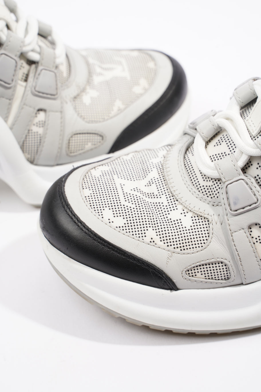 Louis Vuitton Archlight Sneakers Grey Monogram / White / Black Canvas EU 38 UK 5 Image 10