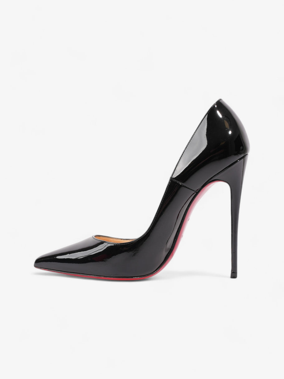 Christian Louboutin So Kate Heels 120 Black Patent Leather EU 38 UK 5 Image 3