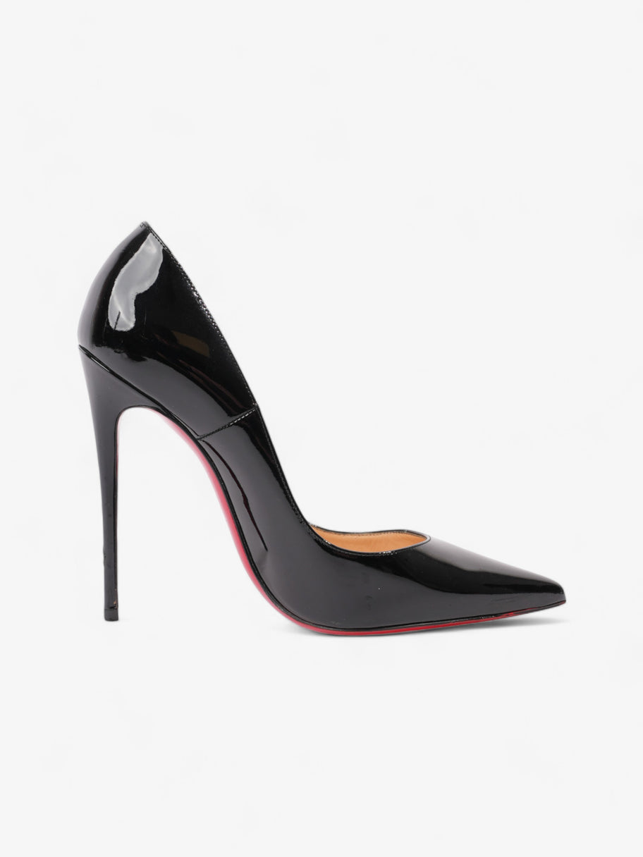 Christian Louboutin So Kate Heels 120 Black Patent Leather EU 38 UK 5 Image 4