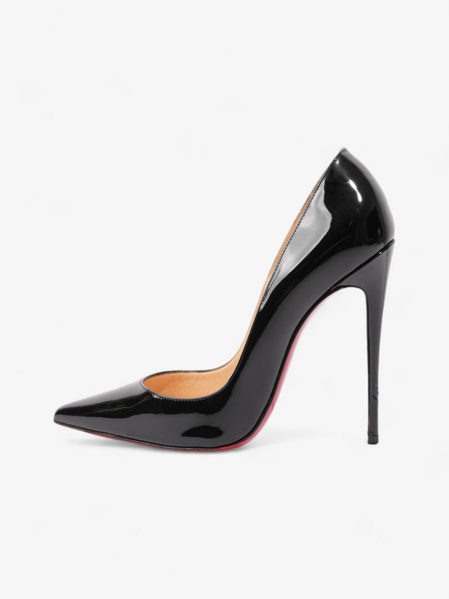 Christian Louboutin So Kate Heels 120 Black Patent Leather EU 38 UK 5 Image 5