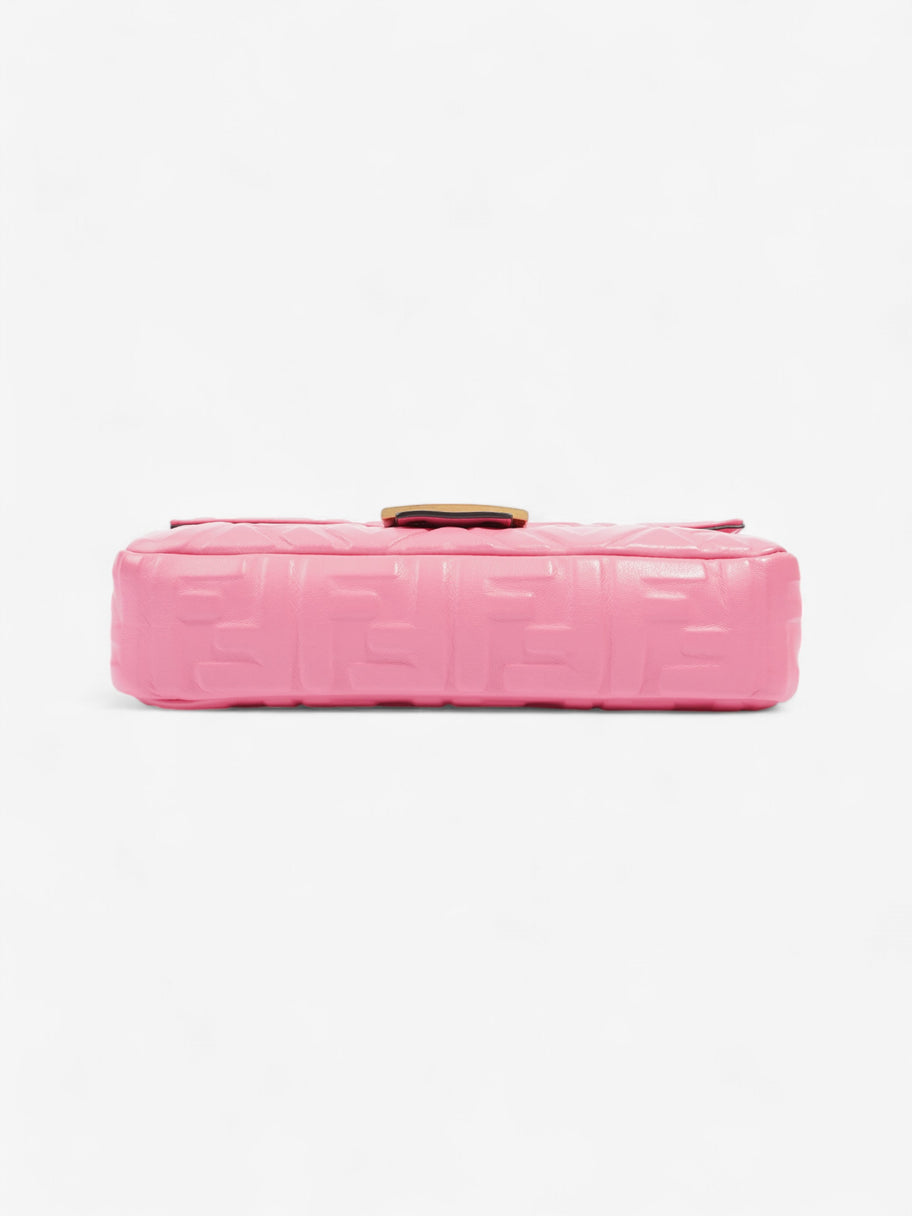 Fendi Baguette Fluorescent Pink Nappa Leather Image 6