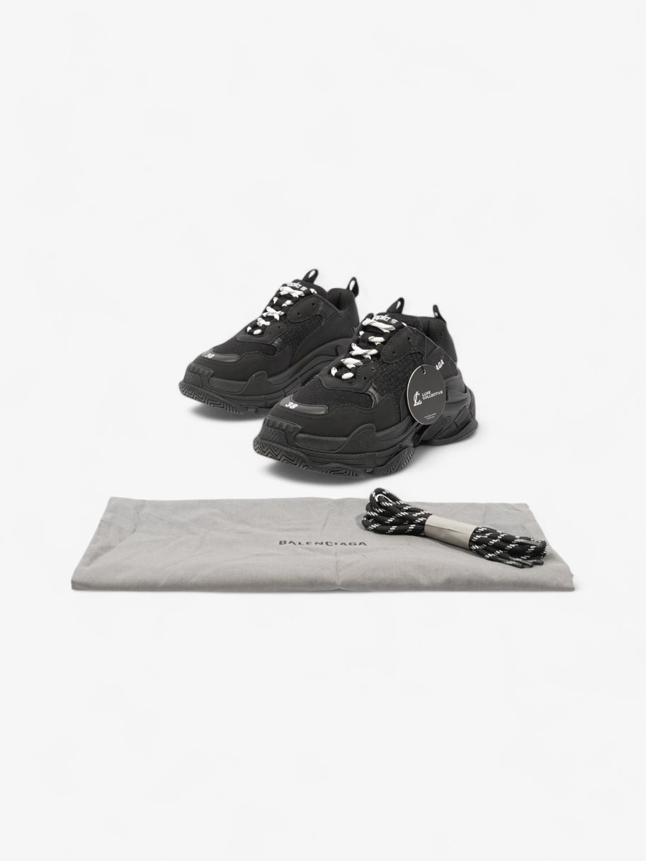 Balenciaga Triple S Black Mesh EU 38 UK 5 Image 10