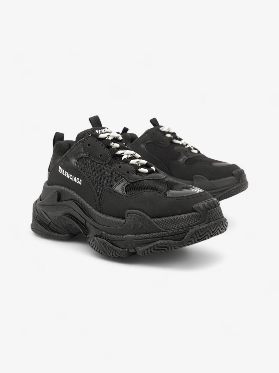 Balenciaga Triple S Black Mesh EU 38 UK 5 Image 2