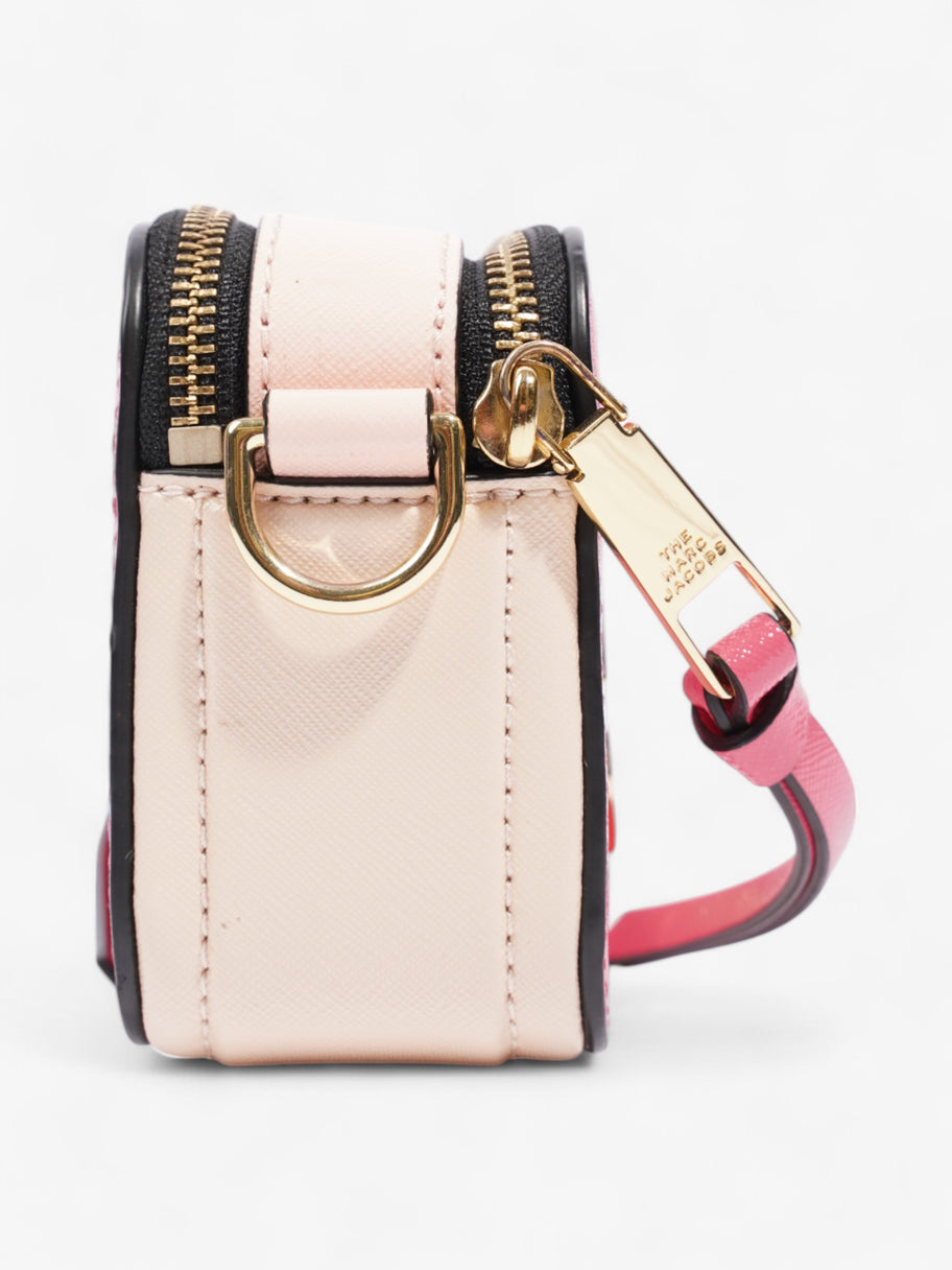 Marc Jacobs The Snapshot Bag Dragon Fruit / Light Pink Leather Image 5