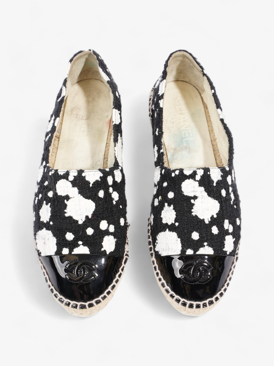 Chanel Espadrilles Black / White Cotton EU 38 UK 5 Image 8