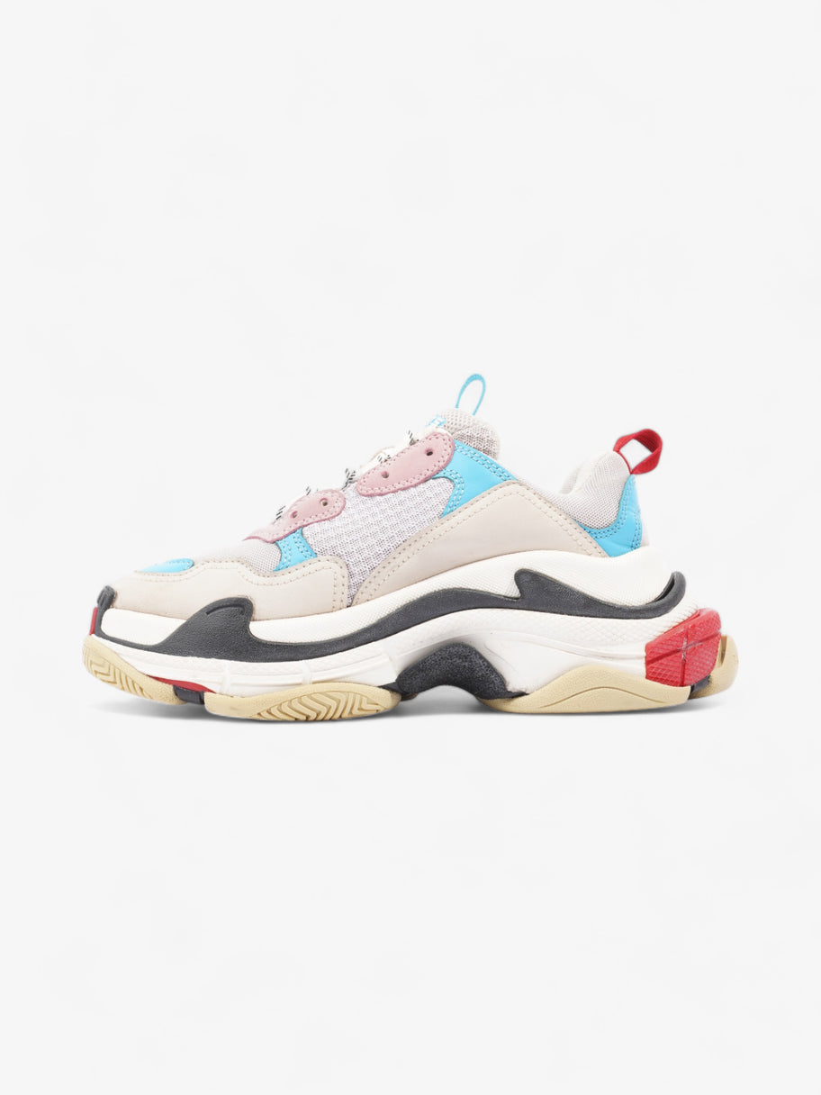 Balenciaga Triple S White / Blue / Red Mesh EU 37 UK 4 Image 3