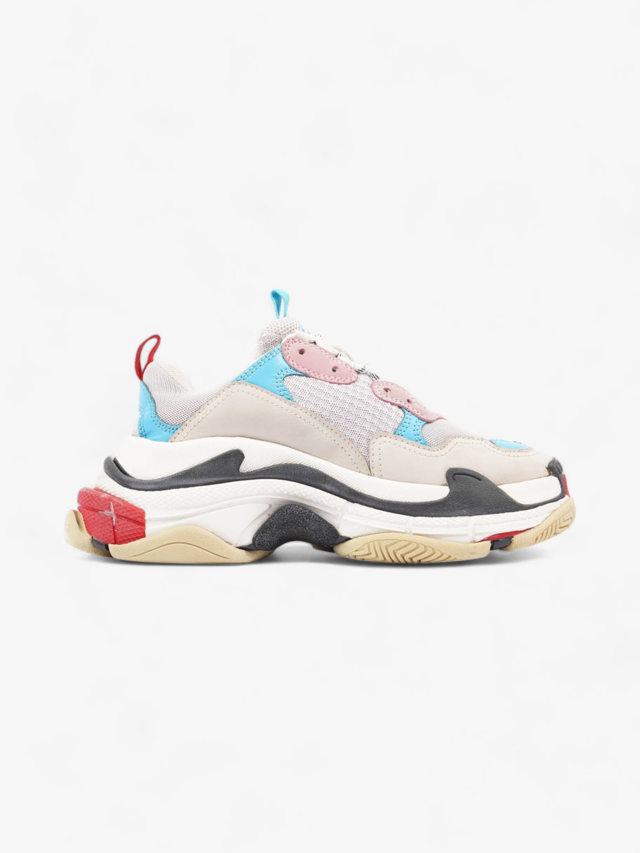 Balenciaga Triple S White / Blue / Red Mesh EU 37 UK 4 Image 4