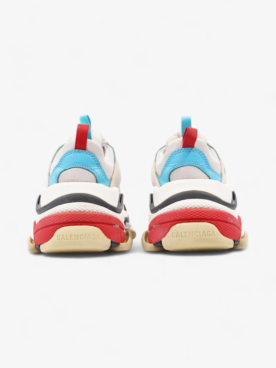 Balenciaga Triple S White / Blue / Red Mesh EU 37 UK 4 Image 6