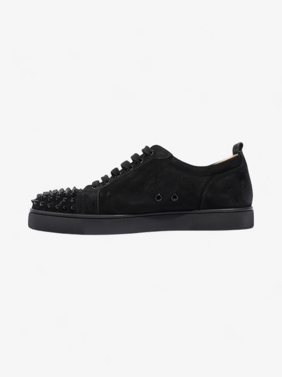 Christian Louboutin Louis Junior Spikes Black Suede EU 44 UK 10 Image 3