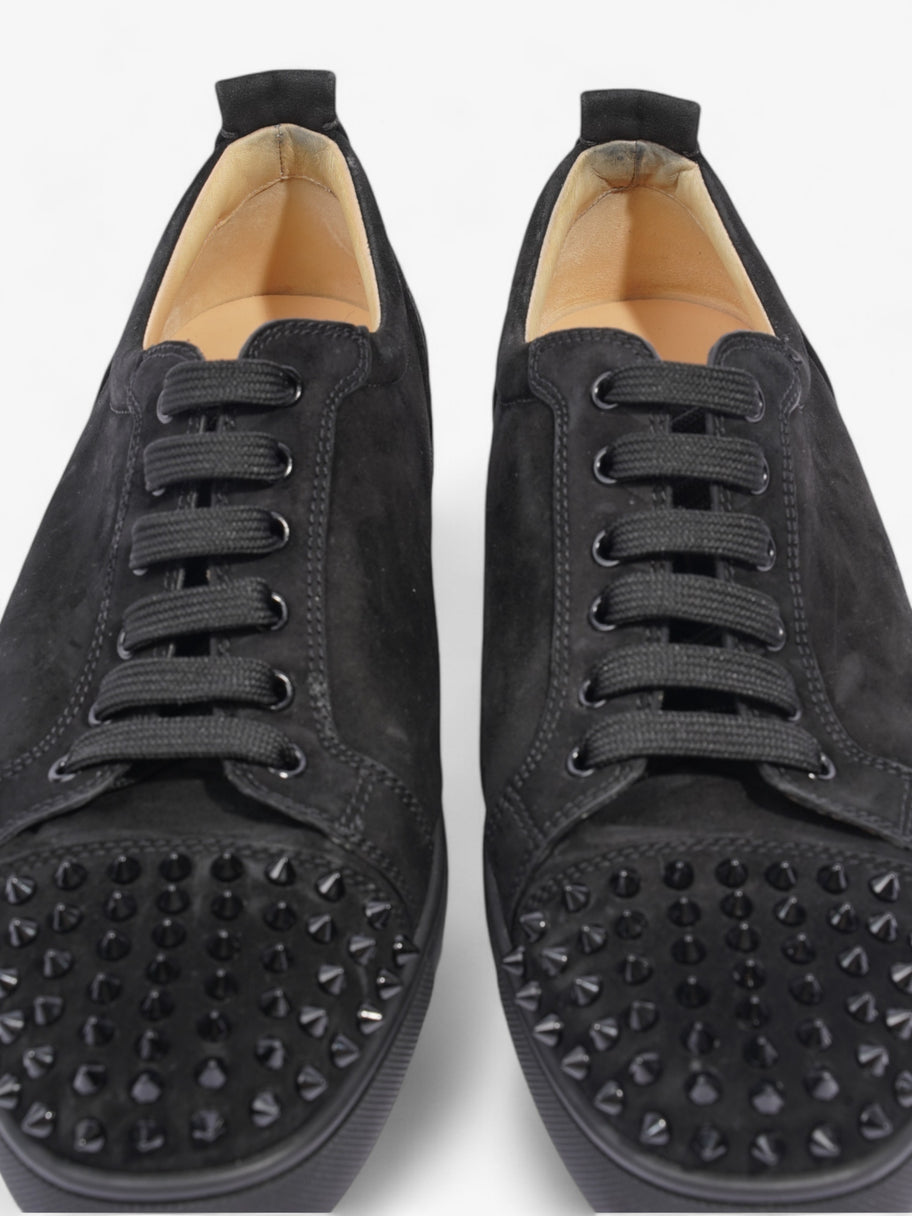 Christian Louboutin Louis Junior Spikes Black Suede EU 44 UK 10 Image 9