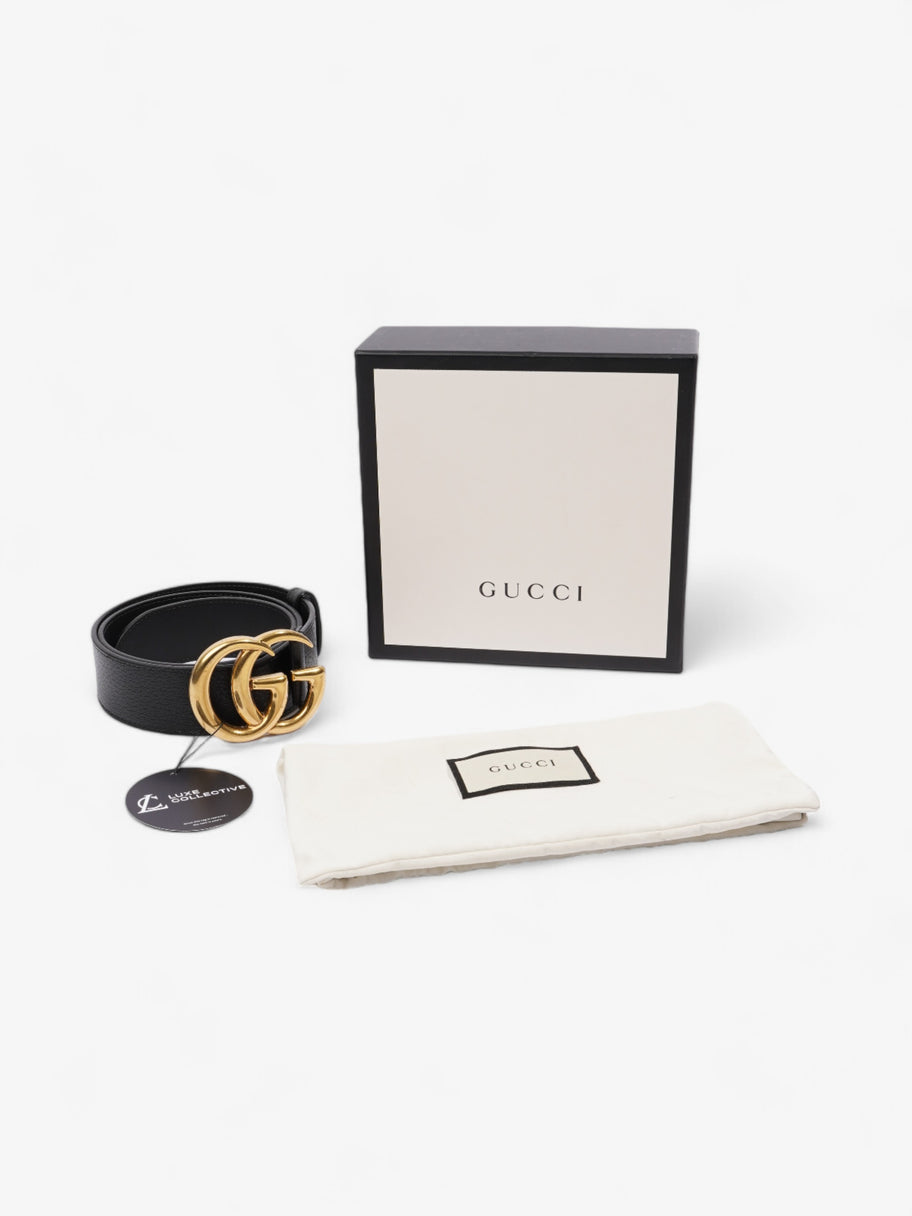 Gucci Double G Belt Black Leather 80cm 32 Luxe Collective