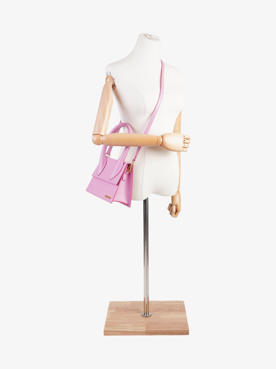 Jacquemus Le Grand Chiquito Bubblegum Pink Leather Image 2