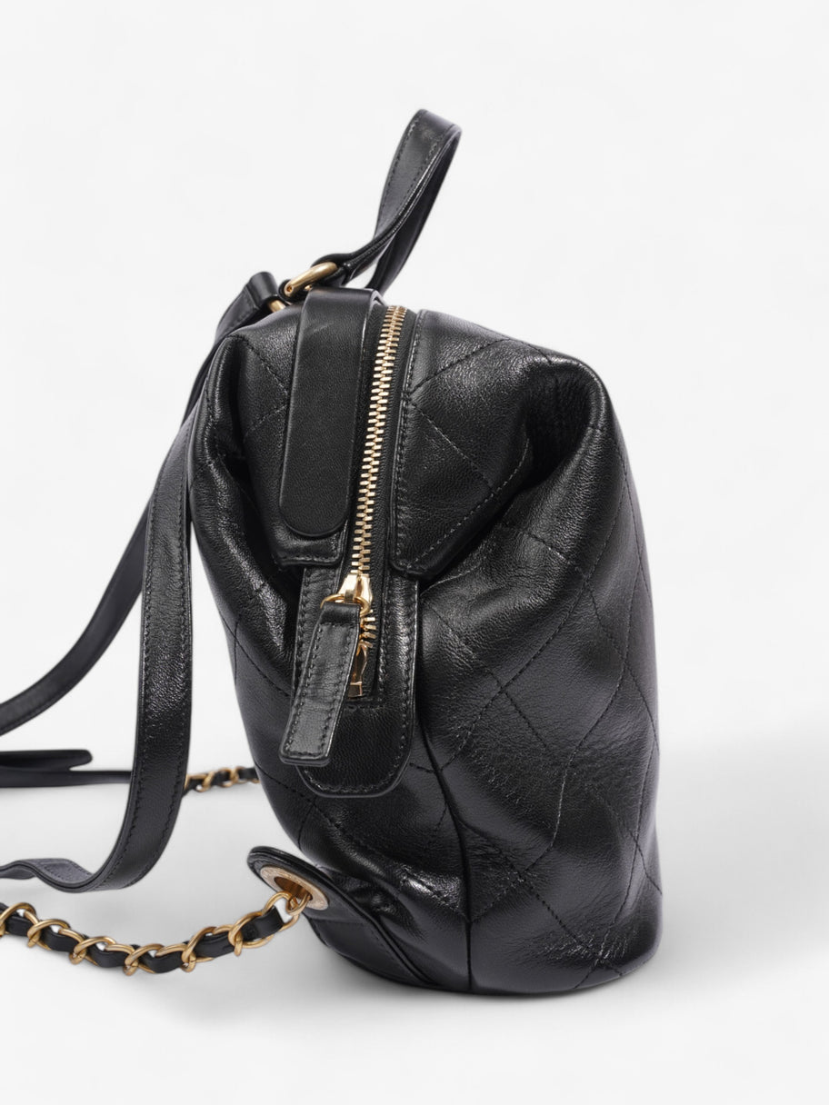 Chanel Timeless Backpack Black Lambskin Leather Image 5