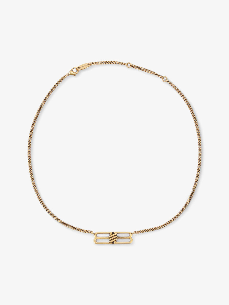  BB Icon Necklace Gold Brass