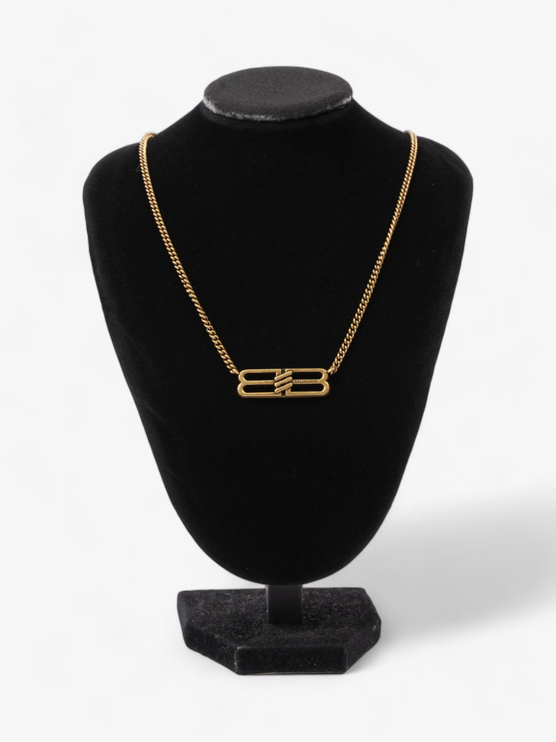  BB Icon Necklace Gold Brass