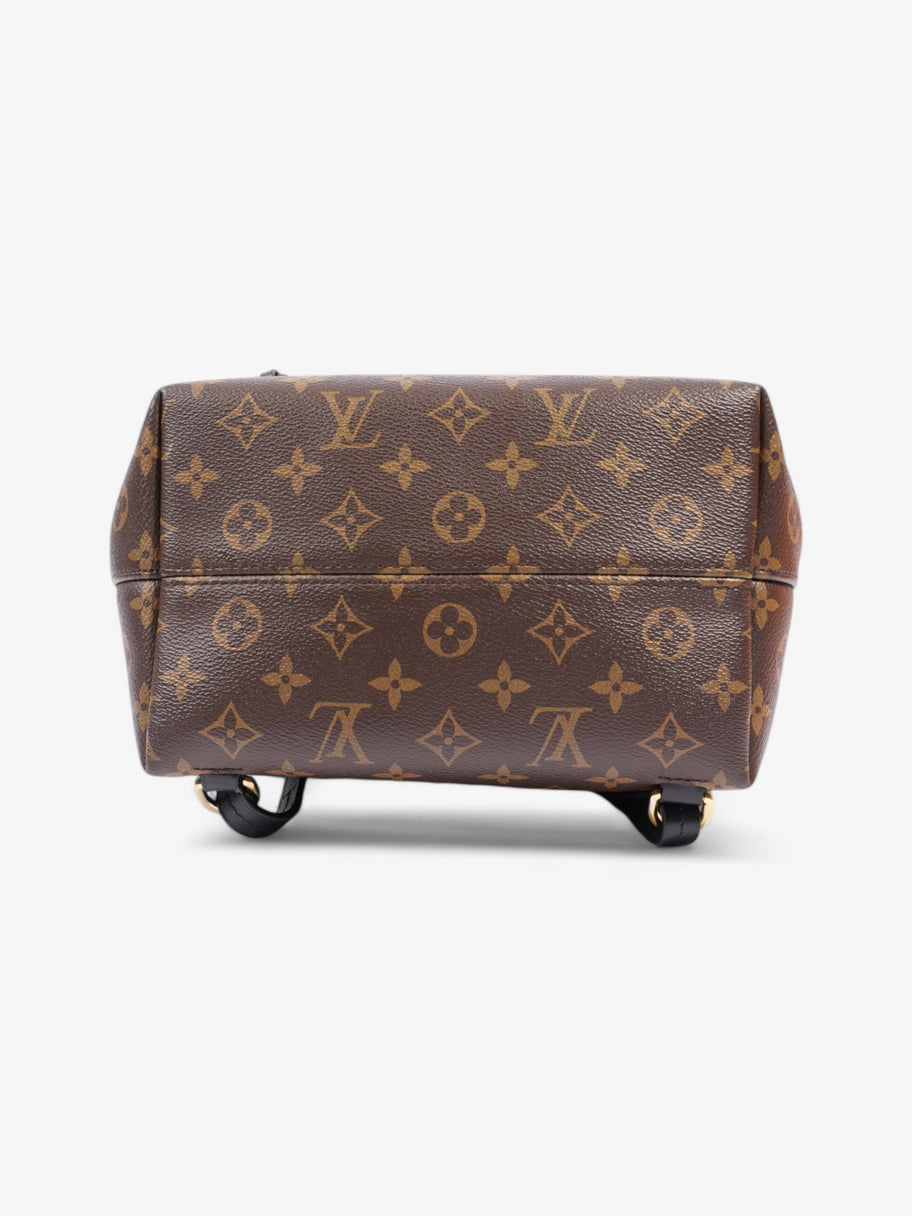 Louis Vuitton Montsouris  Monogram / Black Coated Canvas PM Image 6