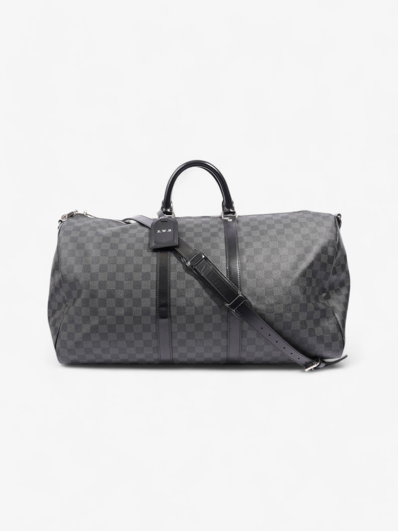  Louis Vuitton Keepall Damier Graphite Coated Canvas 55