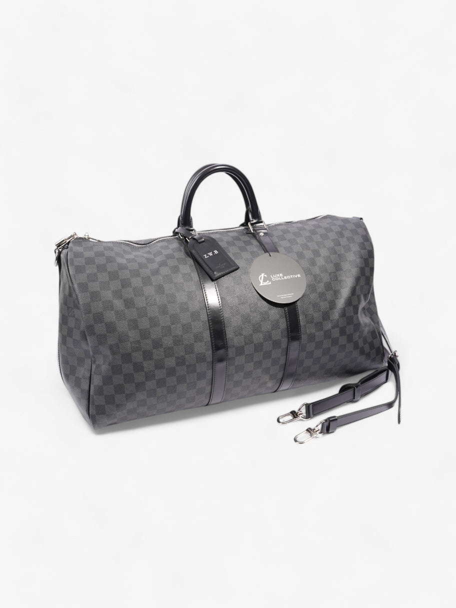 Louis Vuitton Keepall Damier Graphite Coated Canvas 55 Image 11