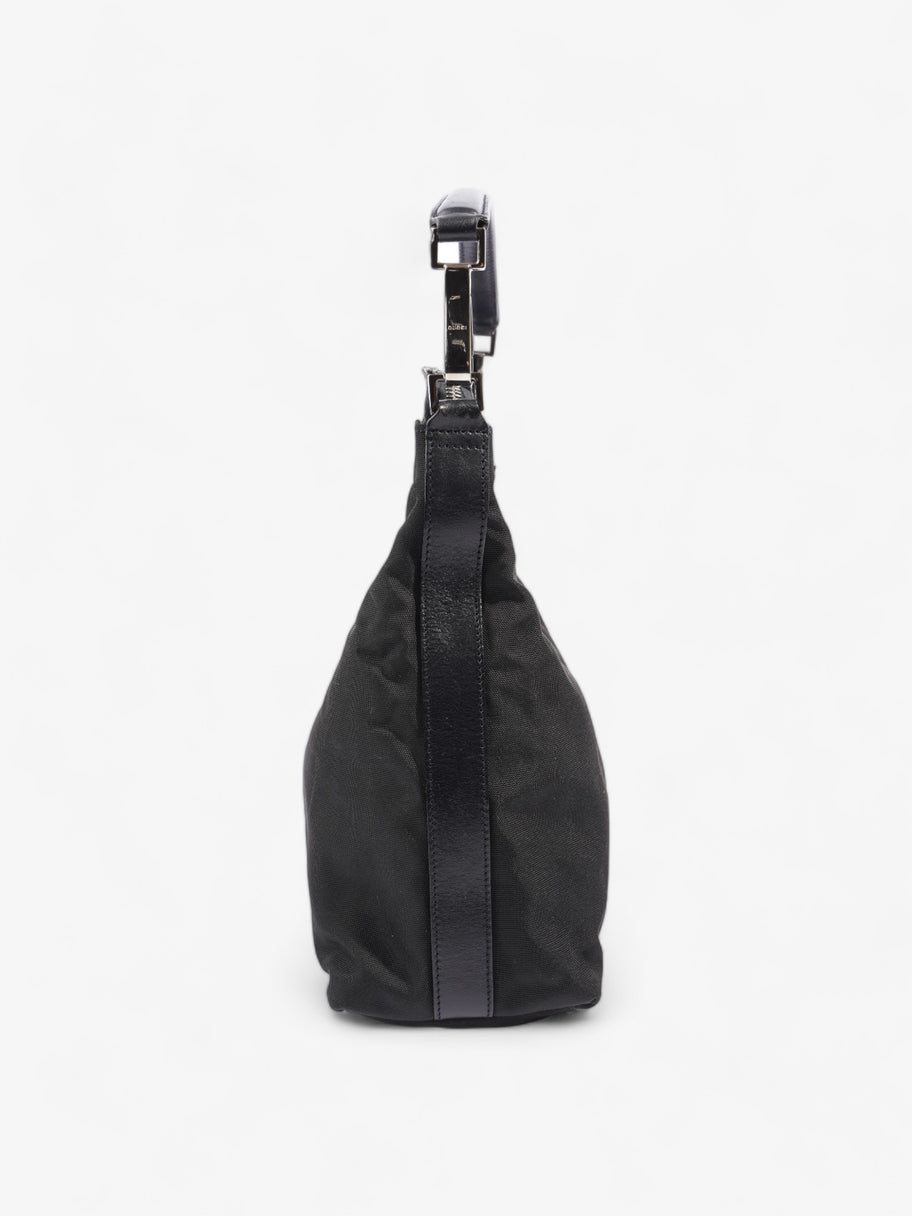 Gucci Hobo Shoulder Black Canvas Image 3