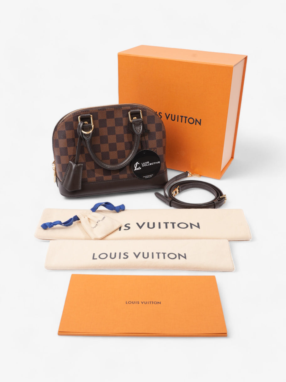 Louis Vuitton Alma BB Damier Ebene Coated Canvas Image 10