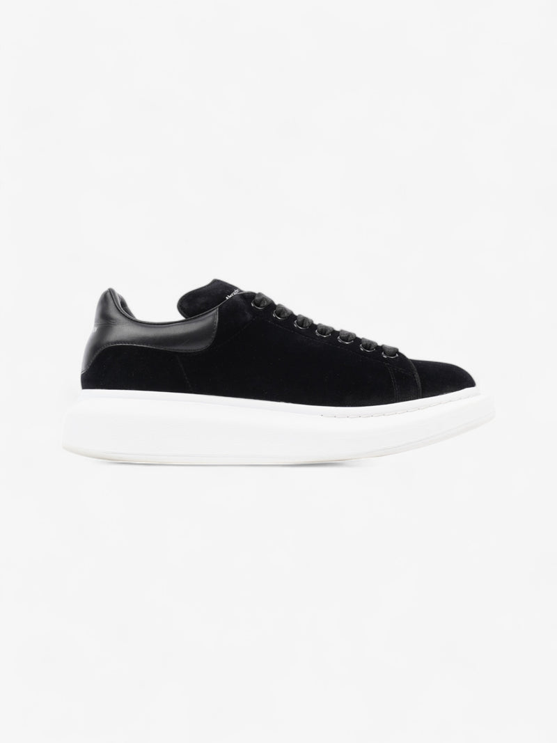  Alexander McQueen Oversized Sneakers Black Velvet EU 41 UK 8