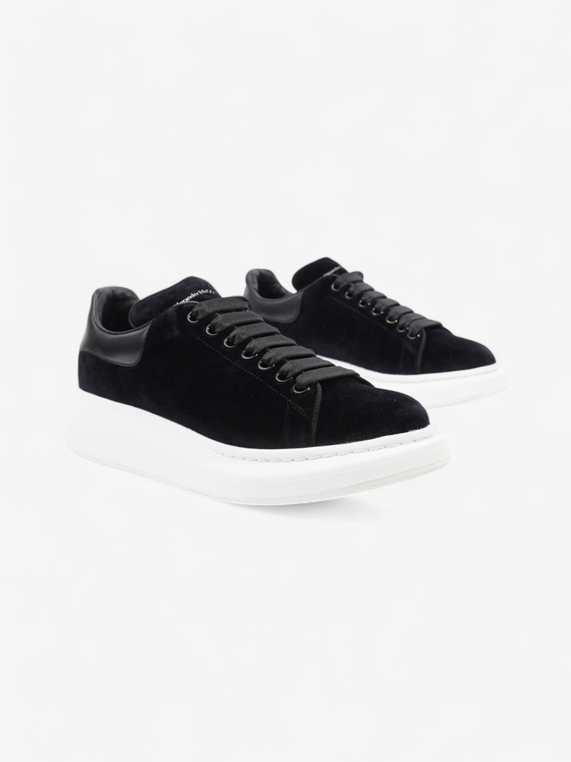  Alexander McQueen Oversized Sneakers Black Velvet EU 41 UK 8