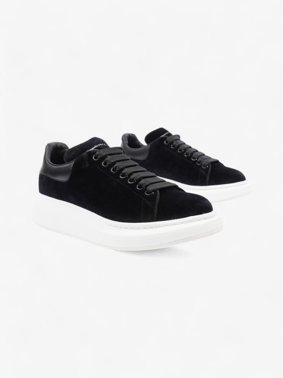 Alexander McQueen Oversized Sneakers Black Velvet EU 41 UK 8 Image 2